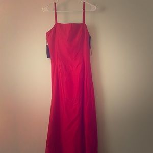 Jessica McClintock formal red dress